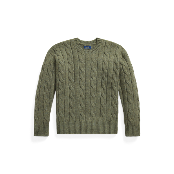 Relaxed-Fit Pullover mit Zopfmuster