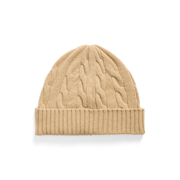 Cable-Knit Wool-Cashmere Beanie