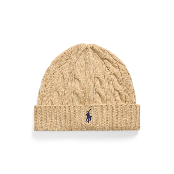 Cable-Knit Wool-Cashmere Beanie