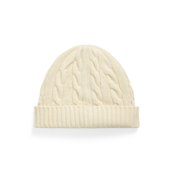 Cable-Knit Wool-Cashmere Beanie