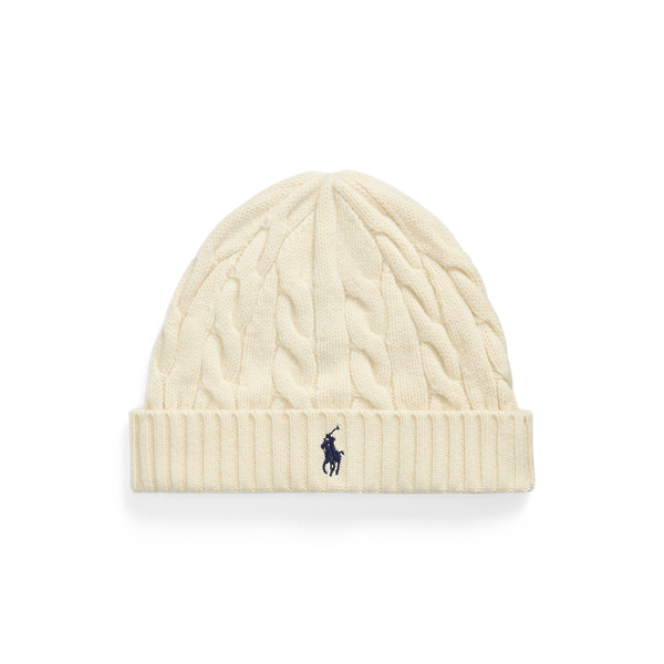 Cable-Knit Wool-Cashmere Beanie