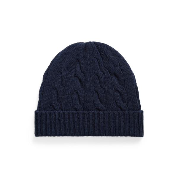 Cable-Knit Wool-Cashmere Beanie