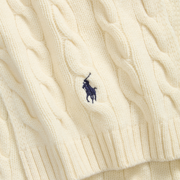Sciarpa in lana e cashmere a trecce