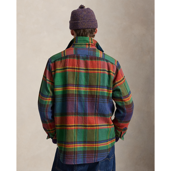 Classic Fit Plaid Flannel Workshirt
