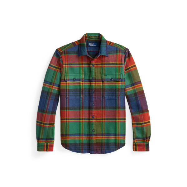 Classic Fit Plaid Flannel Workshirt