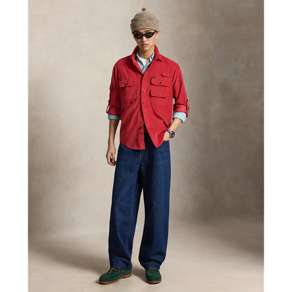 Classic Fit Corduroy Utility Shirt