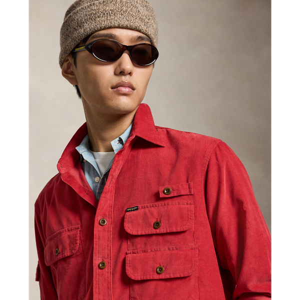 Classic Fit Corduroy Utility Shirt