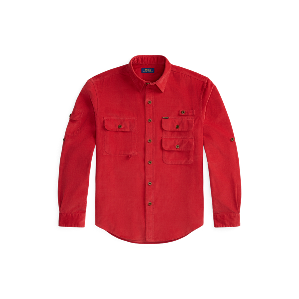 Classic Fit Corduroy Utility Shirt