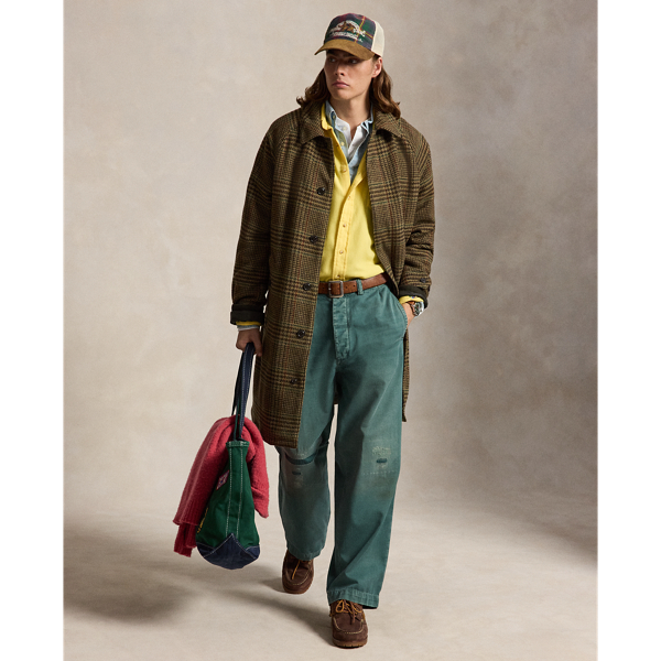 Classic Fit Duck-Embroidered Twill Shirt