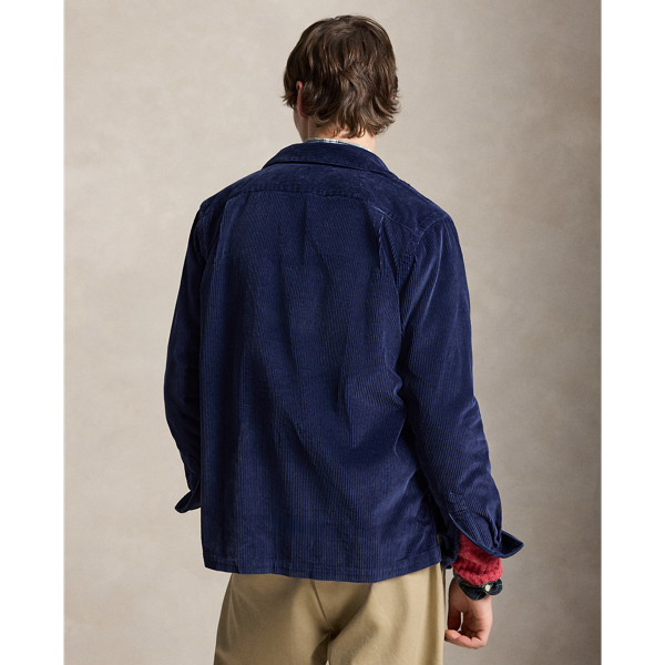 Camisa em bombazina Classic fit