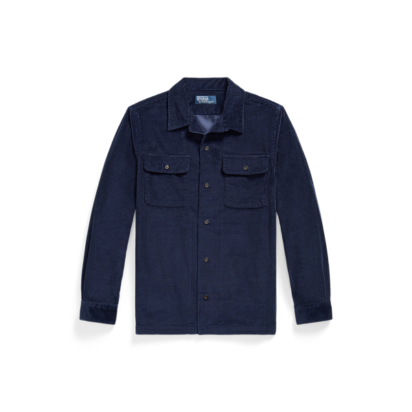 Classic Fit Corduroy Camp Shirt
