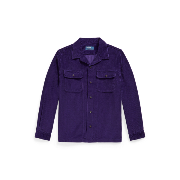 Classic Fit Corduroy Camp Shirt
