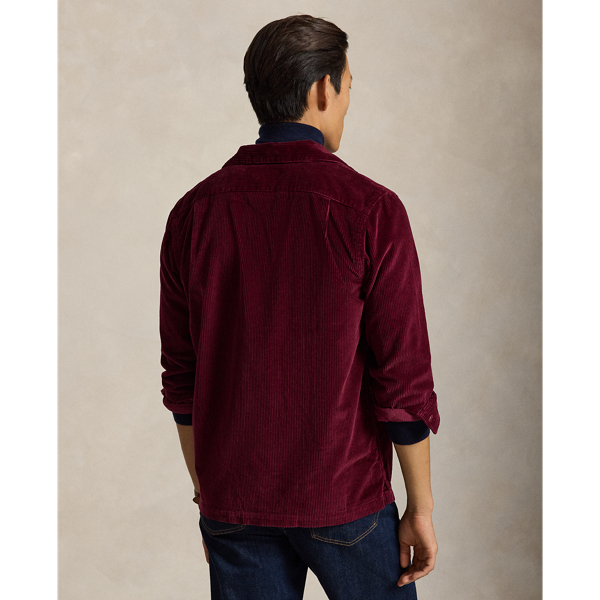 Classic Fit Corduroy Camp Shirt