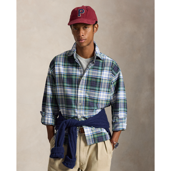 Camisa Oxford Big axadrezada