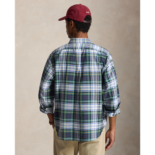Camisa Oxford Big axadrezada