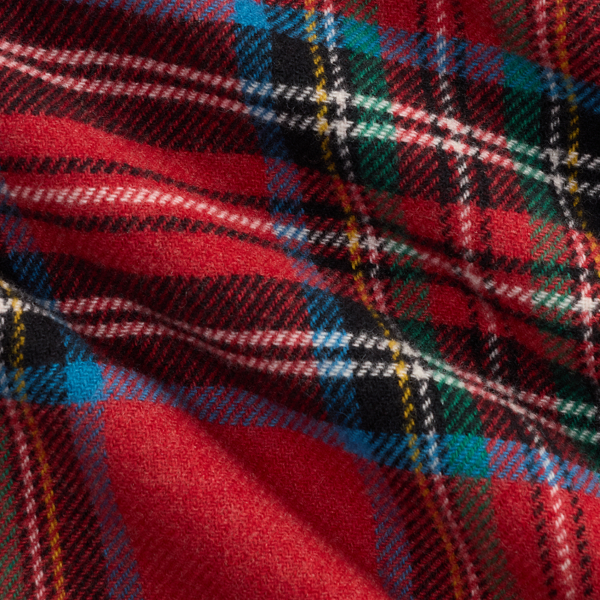 Classic Fit Plaid Wool Twill Overshirt