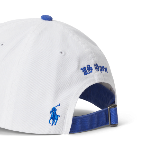 Ceramic White/Iris Blue US Open Polo Tennis Chino Ball Cap Polo Ralph Lauren 4