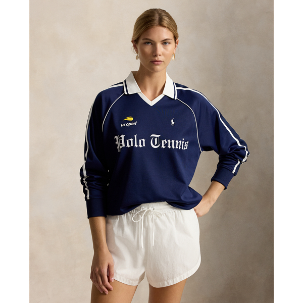 Refined Navy US Open Polo Tennis Pullover Polo Ralph Lauren 6