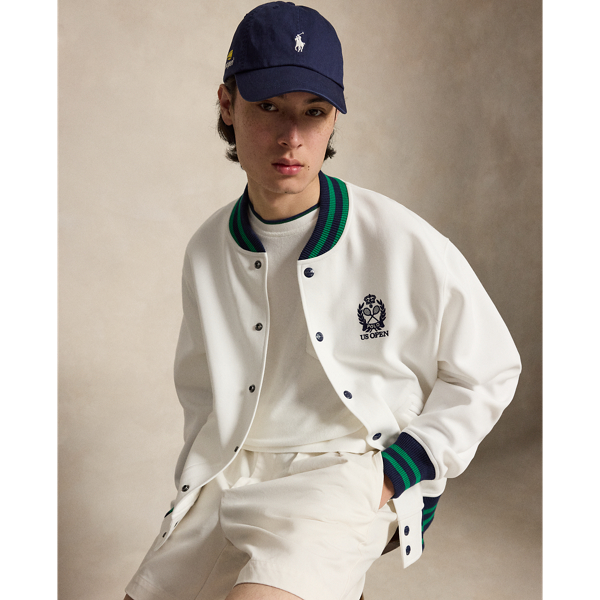 Polo Ralph Lauren Ceramic White US Open Polo Tennis Jacket 7