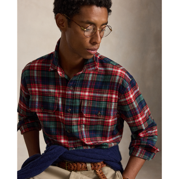 Chemise Workwear flanelle &eacute;cossaise