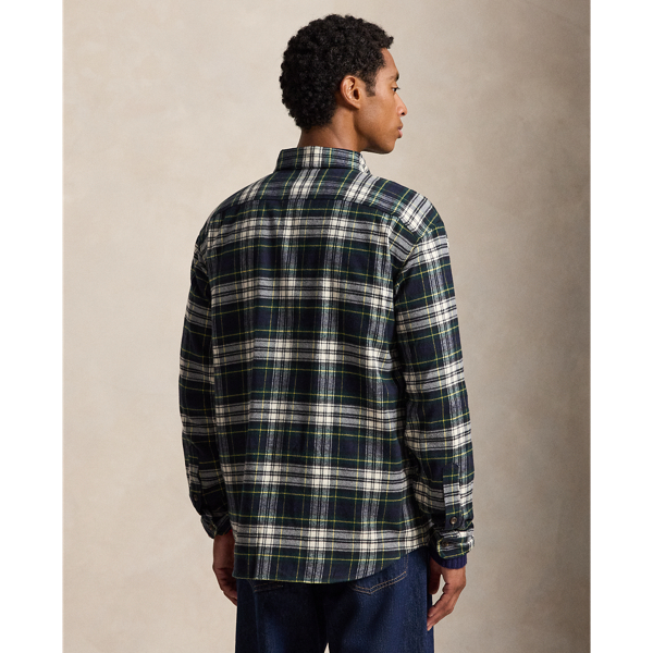 Classic Fit Plaid Flannel Workshirt