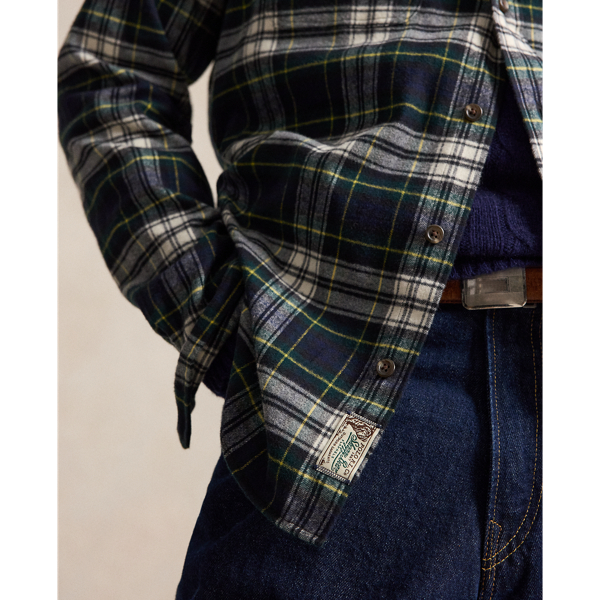 Classic Fit Plaid Flannel Workshirt