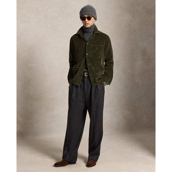 Company Olive Corduroy Utility Overshirt Polo Ralph Lauren 2