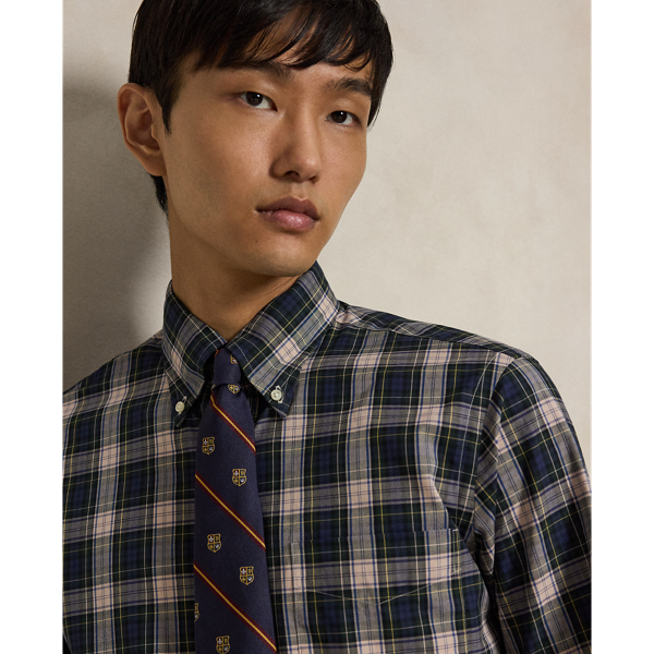 Graduate Classic Fit Plaid Poplin Shirt