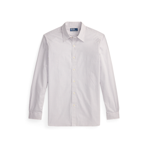 Classic Fit Checked Poplin Shirt