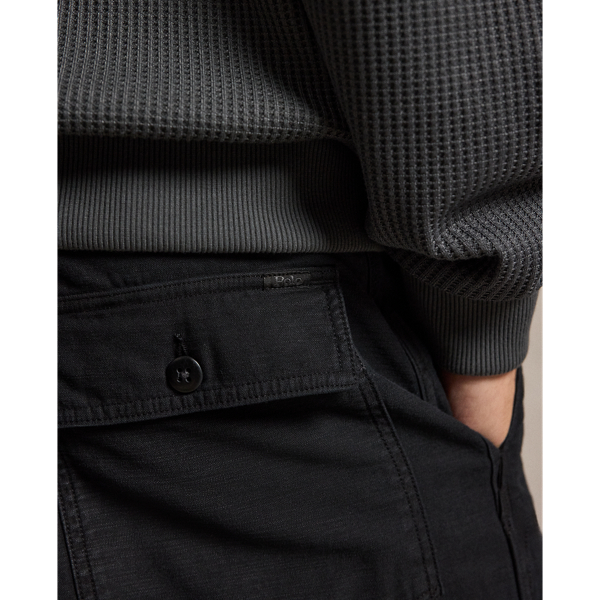 Pantal&oacute;n funcional de sat&eacute;n Relaxed Fit Polo Ralph Lauren en Negro Polo 4