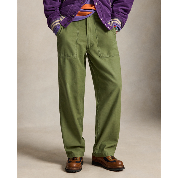Garden Trail Relaxed Fit Reverse Sateen Utility Pant Polo Ralph Lauren 2