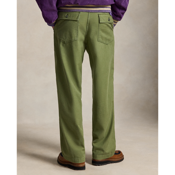 Garden Trail Relaxed Fit Reverse Sateen Utility Pant Polo Ralph Lauren 3