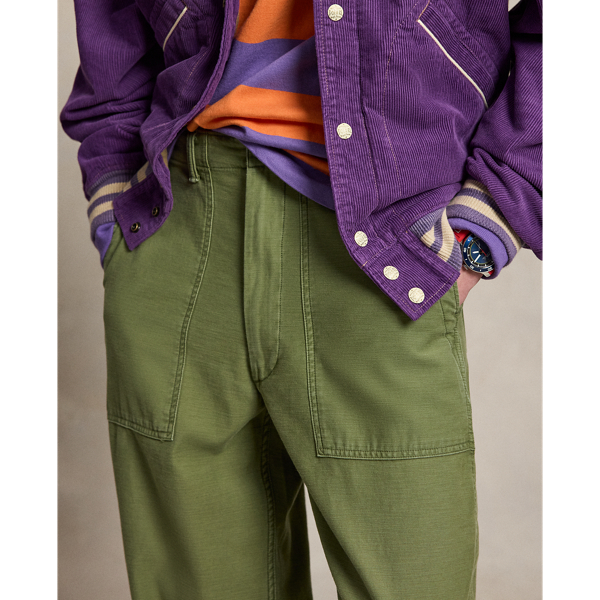 Garden Trail Relaxed Fit Reverse Sateen Utility Pant Polo Ralph Lauren 4