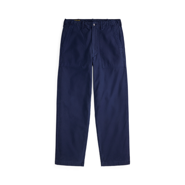 Relaxed Fit Reverse-Sateen Trouser