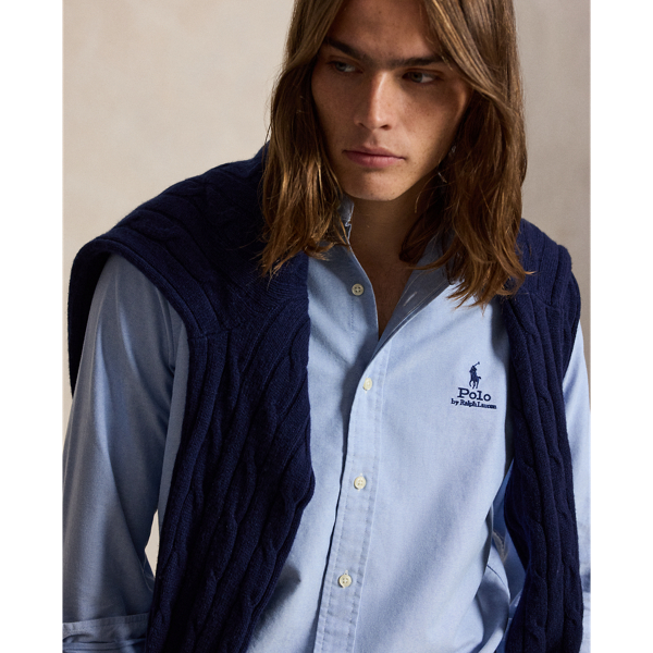Classic Fit Logo Oxford Shirt