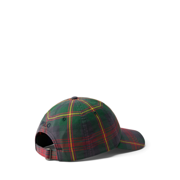 Plaid Flannel Ball Cap
