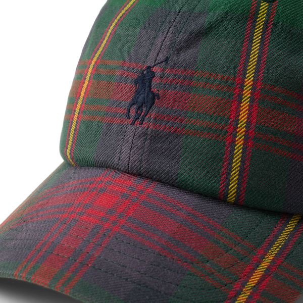 Plaid Flannel Ball Cap