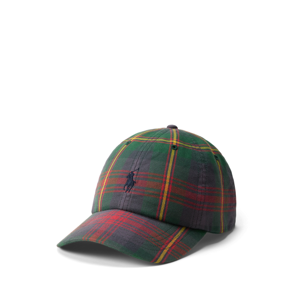 Plaid Flannel Ball Cap