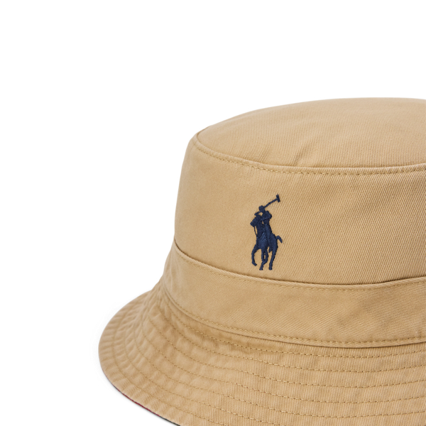 Reversible Twill-Oxford Bucket Hat