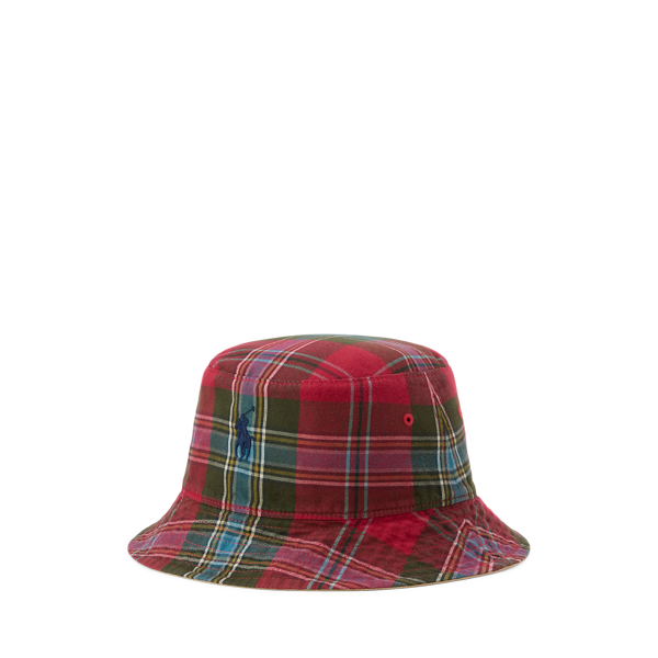 Reversible Twill-Oxford Bucket Hat