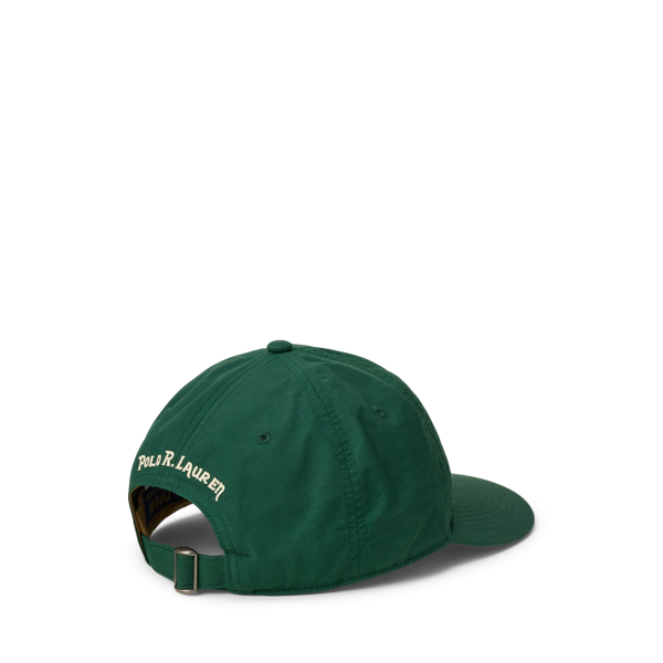 Embroidered Faille Ball Cap