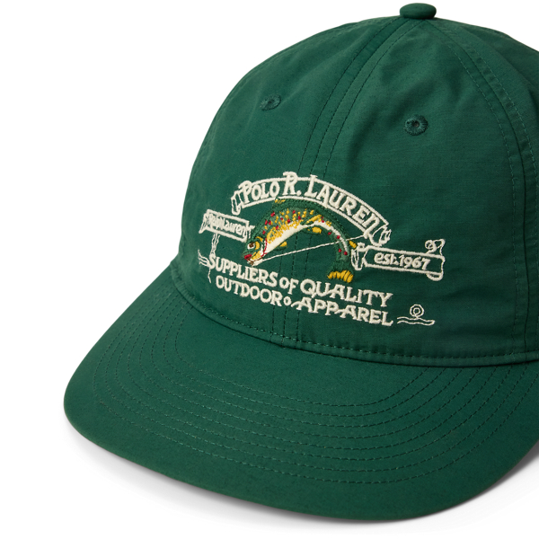 Embroidered Faille Ball Cap