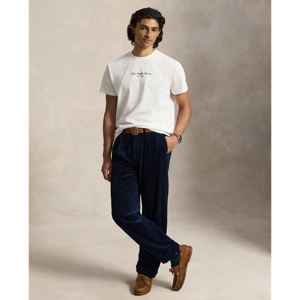 White Classic Fit Logo Jersey T-Shirt Polo Ralph Lauren 4