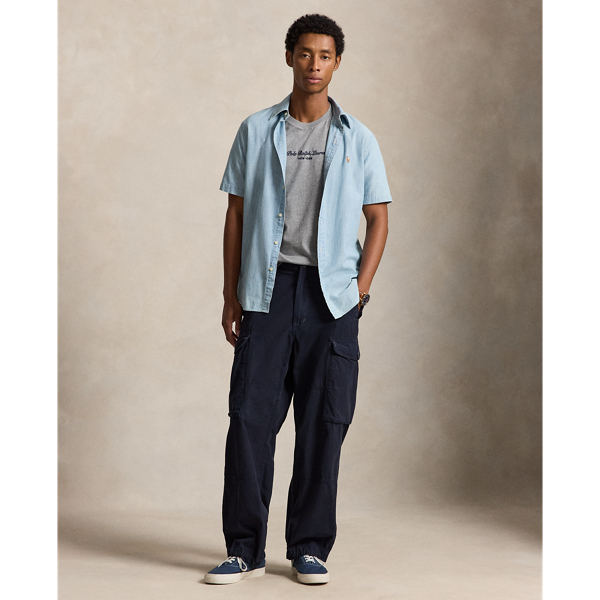 Classic fit jersey T-shirt met logo