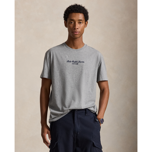 Classic fit jersey T-shirt met logo