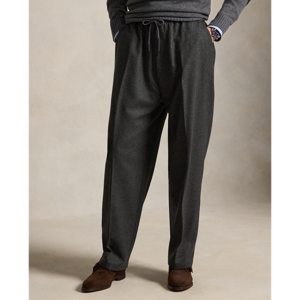 Relaxed Fit Wool Easy Pant