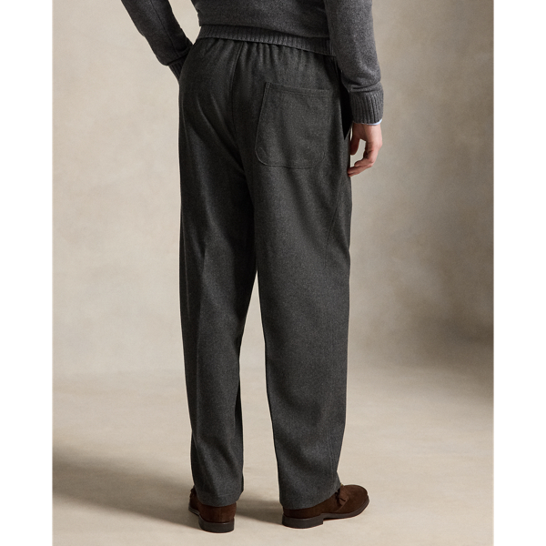 Relaxed Fit Wool Easy Pant