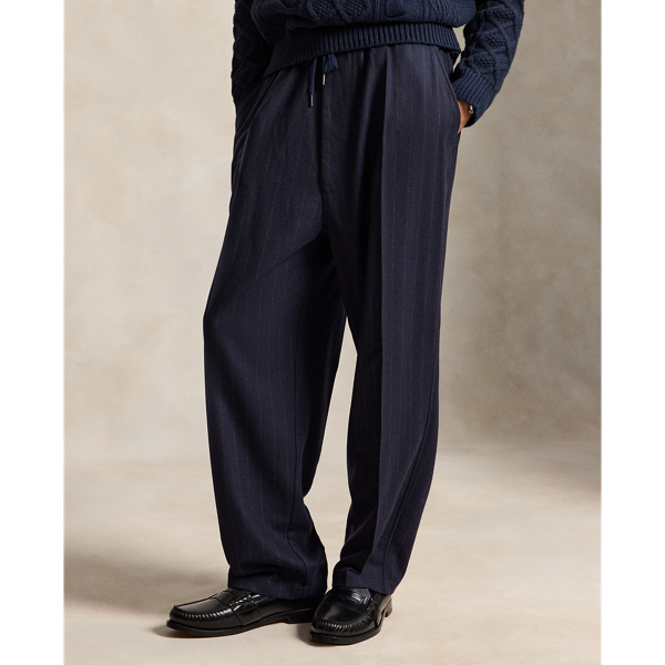 Relaxed Fit Wool Easy Pant