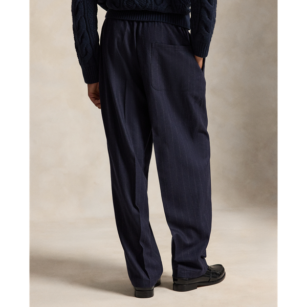 Relaxed Fit Wool Easy Pant