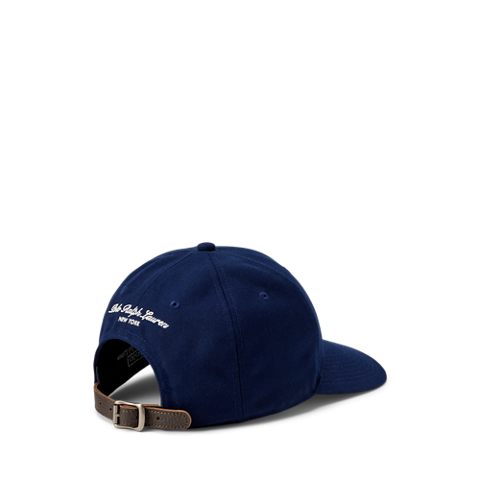Мужская кепка Ralph Lauren Logo Twill Ball, цвет: Тёмно-синий